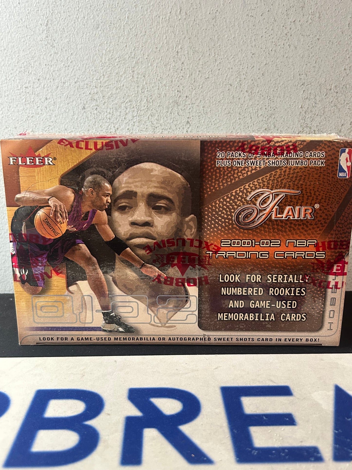 2001/02 Flair NBA hobby box Personal Break (Ripped or Shipped Sealed)