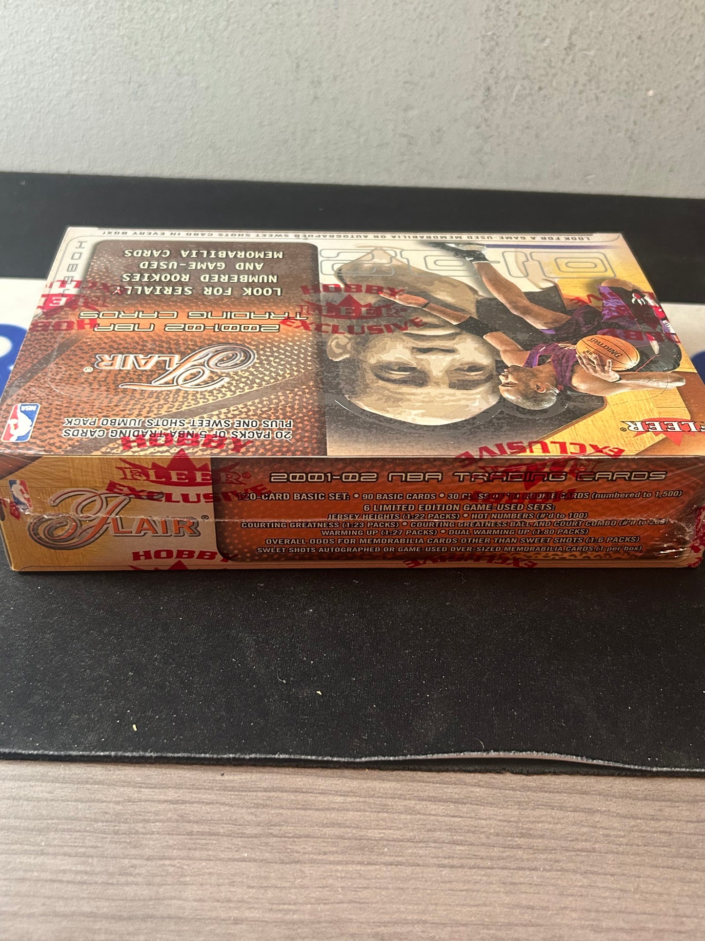 2001/02 Flair NBA hobby box Personal Break (Ripped or Shipped Sealed)
