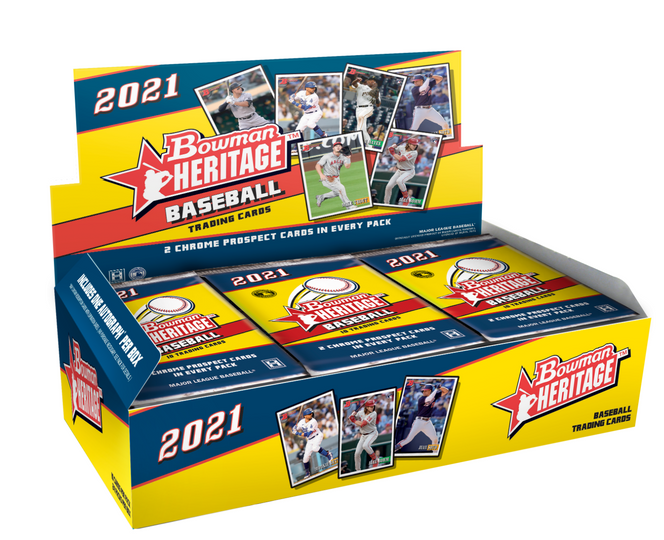 2021 Bowman Heritage Hobby Box Personal Break