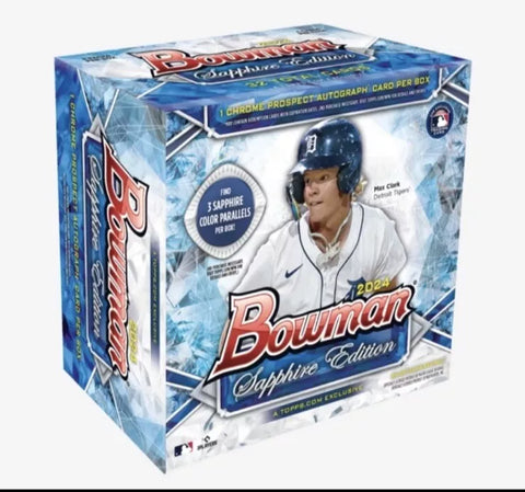 2024 Bowman Baseball Sapphire Hobby Box Personal Break