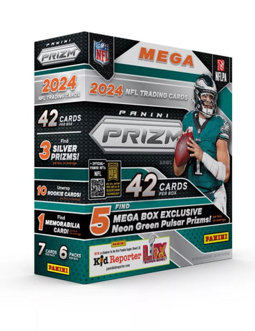 2024 PANINI PRIZM NFL 4 MEGABOX BREAK #3