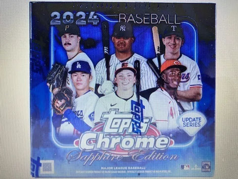 2024 Topps Chrome Update Sapphire Personal Box Break