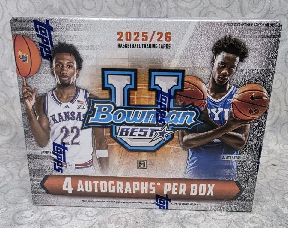 2025-26 Bowman University Best Basketball Hobby Box Personal Break