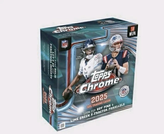 2025 Topps Chrome NFL Personal Mega Box Break