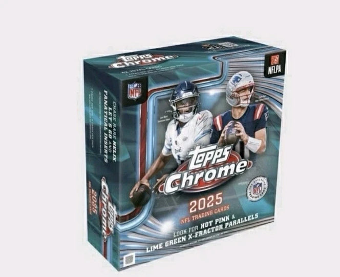 2025 Topps Chrome NFL Personal Mega Box Break