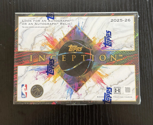 2025/26 Topps Inception NBA Basketball Hobby Box Personal Break