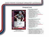 2025 Topps Chrome Update Jumbo Box Personal Break