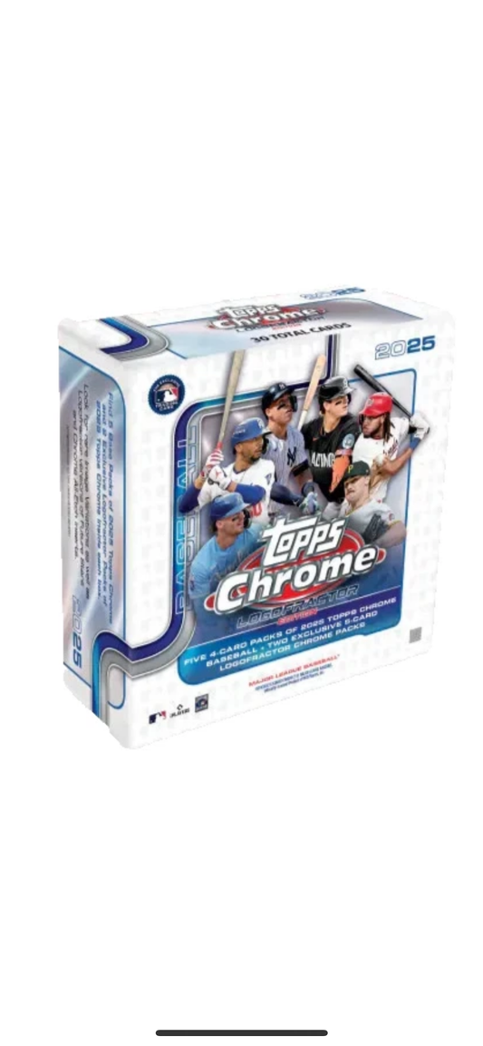 2025 Topps Chrome Logofractor Personal Box Break
