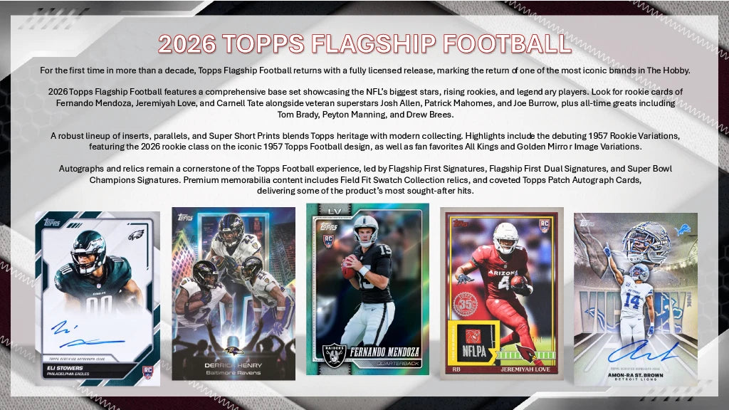2026 Topps NFL Football 2 Hobby Box Break #1