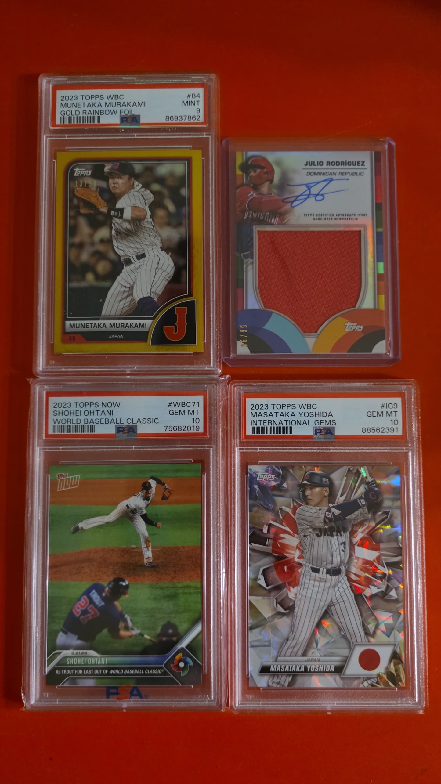 WORLD BASEBALL CLASSIC EDITION MLB LUCKY ENVELOPES!