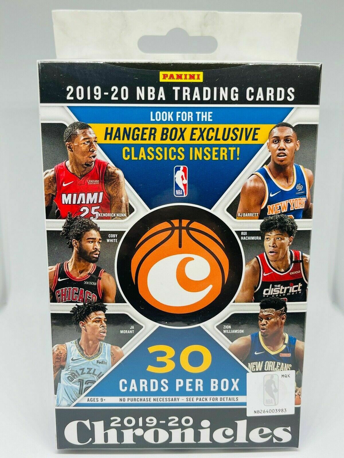 2019/20 Chronicles NBA Hanger Box Personal Break